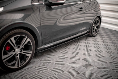 Maxton side skirt diffusers for Peugeot 208 GTi Mk1