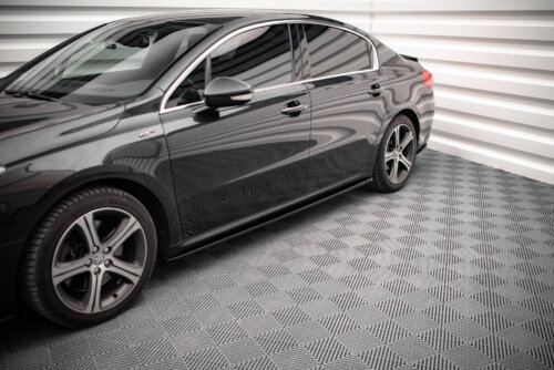 Maxton side skirt diffusers for Peugeot 508 GT Mk1 Facelift
