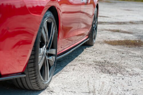Maxton side skirt diffusers for Peugeot 508 Mk2