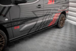 Maxton side skirt diffusers for Peugeot Partner Maxi Mk3