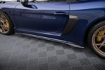 Maxton side skirt diffusers for Porsche 718 Cayman GT4 RS 982c