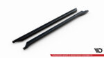 Maxton side skirt diffusers for Porsche 718 Cayman GT4 RS 982c