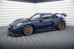 Maxton side skirt diffusers for Porsche 718 Cayman GT4 RS 982c