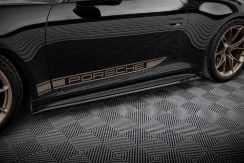 Maxton side skirt diffusers for Porsche 911 992 GT3