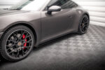 Maxton side skirt diffusers for Porsche 911 Carrera 4S 992