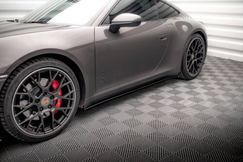 Maxton side skirt diffusers for Porsche 911 Carrera 4S 992
