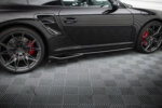 Maxton side skirt diffusers for Porsche 911 Turbo 997