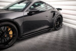 Maxton side skirt diffusers for Porsche 911 Turbo S 992