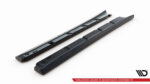 Maxton side skirt diffusers for Porsche Boxster 987
