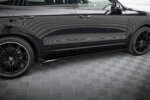 Maxton side skirt diffusers for Porsche Cayenne Mk2 Facelift