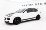 Maxton side skirt diffusers for Porsche Cayenne Turbo / Standard Mk2