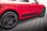 Maxton side skirt diffusers for Porsche Macan GTS / Sport Design Mk1