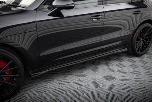Maxton side skirt diffusers for Porsche Macan T / GTS Mk1 Facelift 2