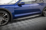 Maxton side skirt diffusers for Porsche Taycan Cross Turismo 4S
