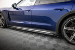 Maxton side skirt diffusers for Porsche Taycan Cross Turismo 4S
