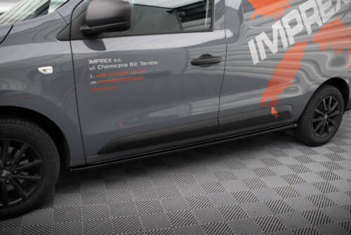 Maxton side skirt diffusers for Renault Express Mk2