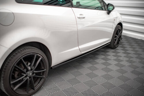 Maxton side skirt diffusers for Seat Ibiza FR SC Mk4 Facelift