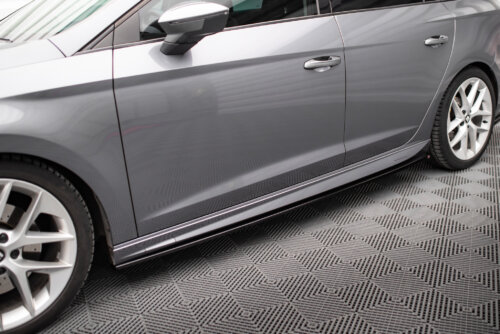 Maxton bočni produžeci za Seat Leon Cupra / FR / Standard Aero Mk3 / Mk3 Facelift