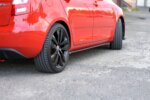 Maxton side skirt diffusers for Skoda Fabia RS Mk2