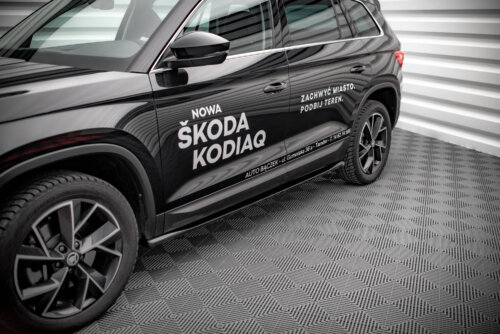 Maxton side skirt diffusers for Skoda Kodiaq Mk1 Facelift