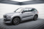 Maxton side skirt diffusers for Skoda Kodiaq Sportline Mk1 Facelift