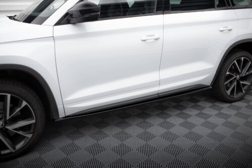 Maxton side skirt diffusers for Skoda Kodiaq Sportline/RS Mk1 / Mk1 Facelift