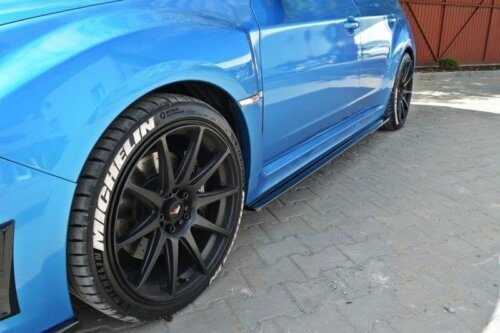 Maxton side skirt diffusers for Subaru Impreza WRX STI Mk3
