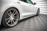 Maxton side skirt diffusers for Tesla Model S Facelift