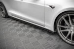 Maxton side skirt diffusers for Tesla Model S Facelift