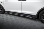Maxton side skirt diffusers for Tesla Model X Mk1 Facelift