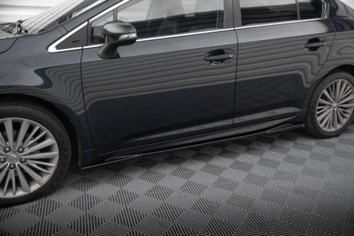 Maxton side skirt diffusers for Toyota Avensis Mk3 Facelift
