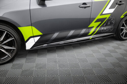 Maxton side skirt diffusers for Toyota Corolla GR Sport Touring Sports XII