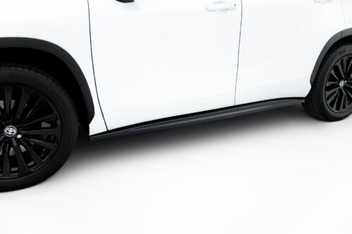 Maxton side skirt diffusers for Toyota Highlander Mk4