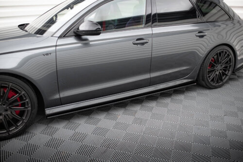 Maxton side skirt diffusers V.1 for Audi A6 / A6 C7 S-line/ S6 C7 Facelift