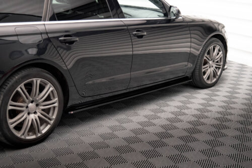 Maxton side skirt diffusers V.1 for Audi A6 C7