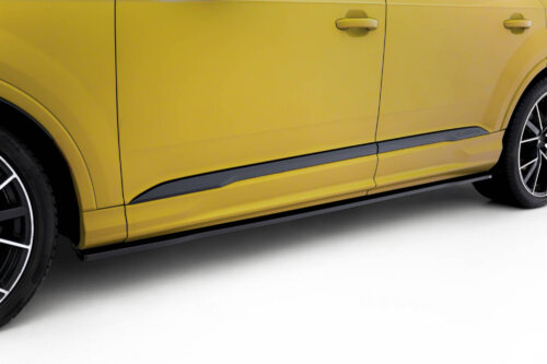 Maxton side skirt diffusers V.1 for Audi SQ7 / Q7 S-Line Mk2 (4M) Facelift