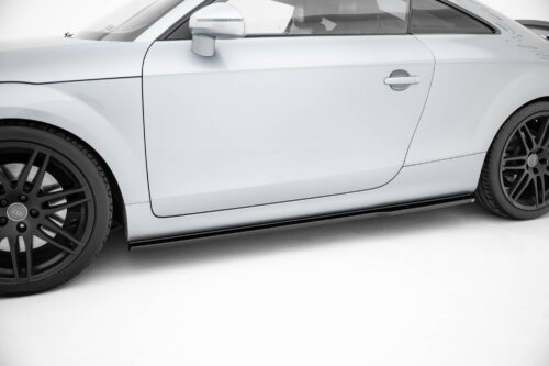 Maxton side skirt diffusers V.1 for Audi TT S / TT S-Line 8J Facelift