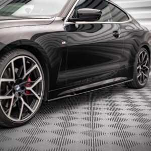 Maxton bočni produžeci V.1 za BMW 4 M-Pack / M440i G22 / G23 / G22 Facelift / G23 Facelift
