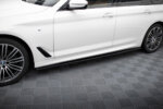 Maxton side skirt diffusers V.1 for BMW 5 M-Pack / M550d / M550i G30/ G31