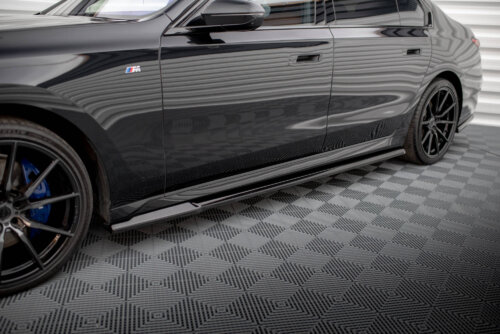 Maxton side skirt diffusers V.1 for BMW 740d xDrive M-pack / 740i xDrive M-Pack G70