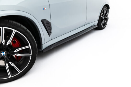 Maxton side skirt diffusers V.1 for BMW X5 M-Pack G05 Facelift