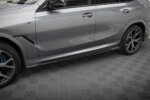 Maxton side skirt diffusers V.1 for BMW X6 M-Pack G06 Facelift