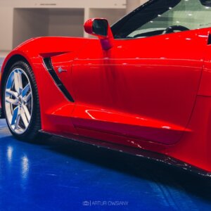 Maxton bočni produžeci V.1 za Chevrolet Corvette Stingray C7