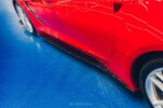 Maxton side skirt diffusers V.1 for Chevrolet Corvette Stingray C7