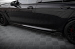 Maxton side skirt diffusers V.1 + Flaps for BMW M8 Gran Coupe F93 / 8 Gran Coupe M-Pack G16