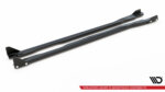 Maxton side skirt diffusers V.1 + Flaps for Honda Civic Type-R Mk 11