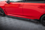 Maxton side skirt diffusers V.1 + Flaps for Honda Civic Type-R Mk 11