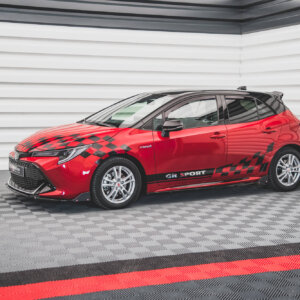 Maxton bočni produžeci V.1 + Flaps za Toyota Corolla GR Sport Hatchback XII