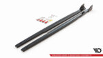 Maxton side skirt diffusers V.1 + Flaps for Toyota Corolla GR Sport Hatchback XII