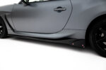 Maxton side skirt diffusers V.1 + Flaps for Toyota GR86 Mk1